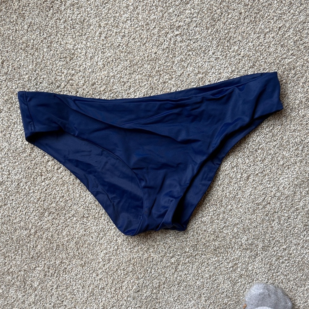 Victoria's Secret Deep Blue Bikini Bottom